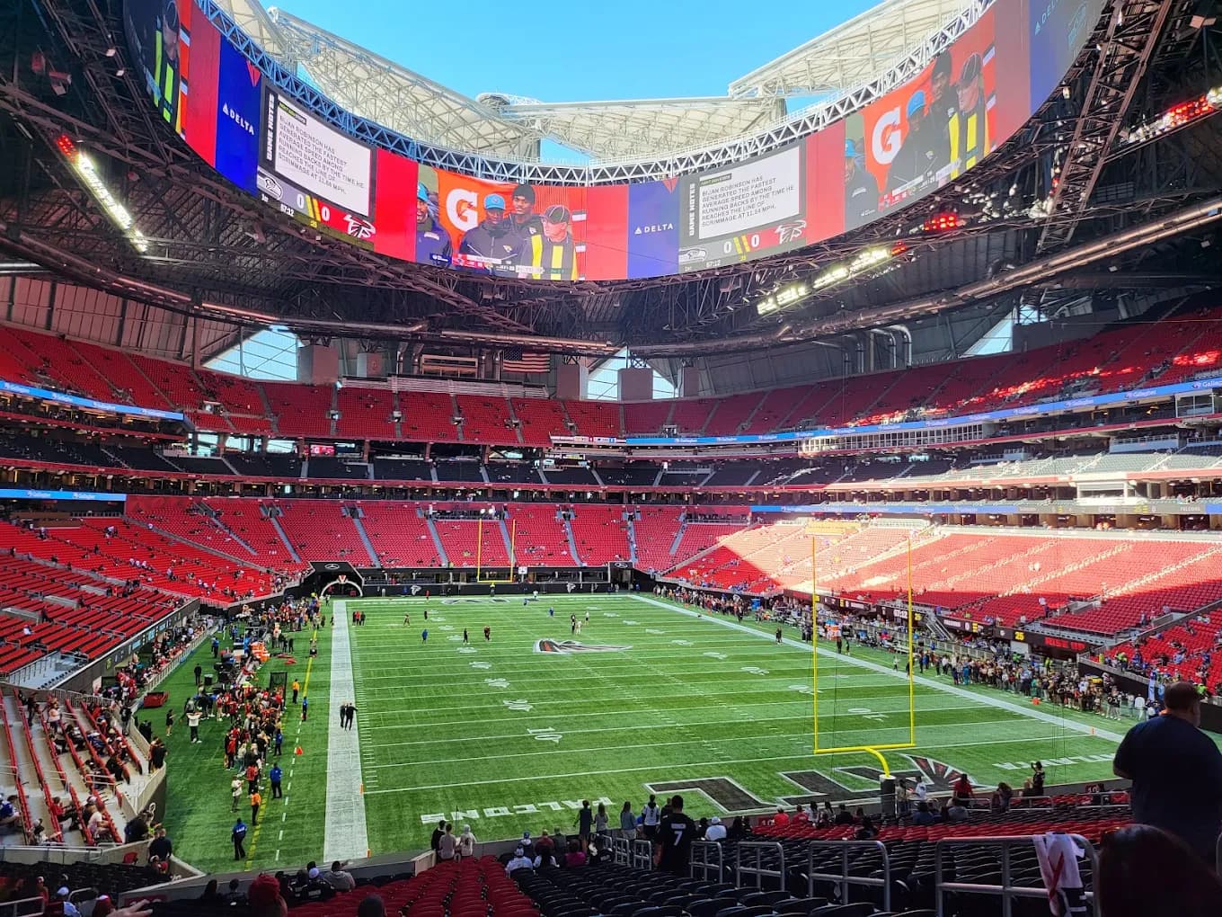 View from Category 1 at Hard Rock Stadium, Miami Gardens